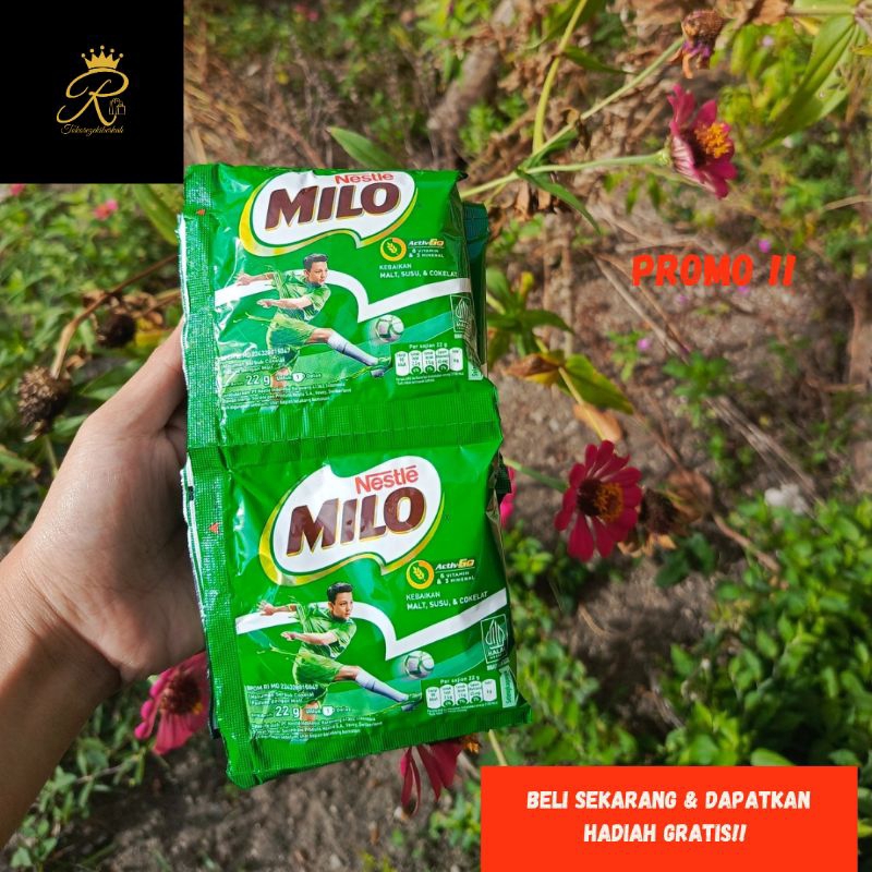 

[Per Renceng] Nestle Milo Renceng 10 atau 11sachet/Milo Jatim Murah / Milo Sachet