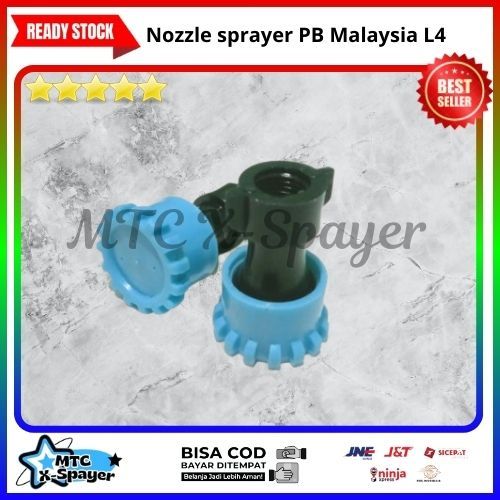 Nozzle sprayer PB Malaysia lubang 4 | NOZZLE SPRAYER MALAYSIA 4LUBANG |NOZZLE LURUS SPRAYER ELEKTRIK