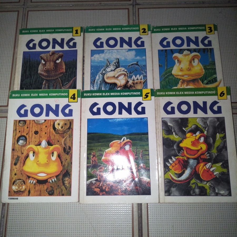 Komik Gong vol 1-6 set kolpri