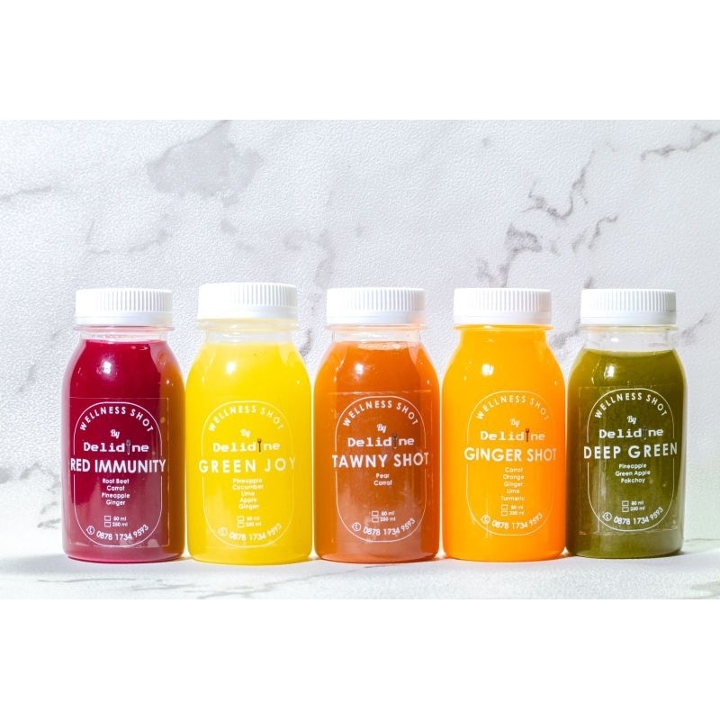 

Wellness Shot Ginger Shot Immunity Shot