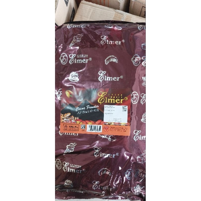 

Elmer Cocoa Powder African Black 10-12% Repack 1 Kg