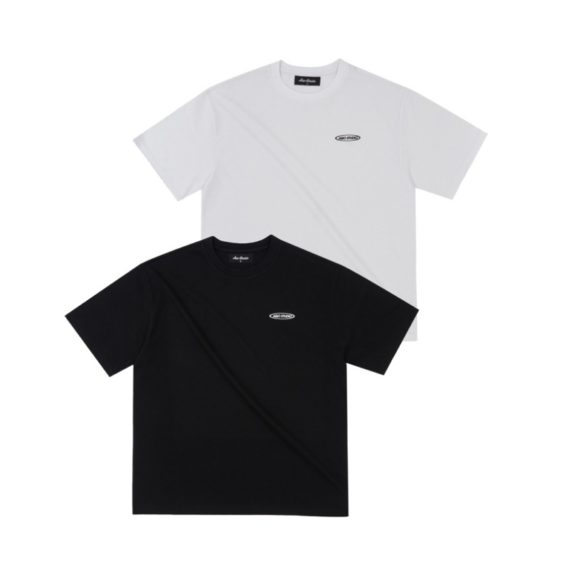 (PO KOREA) AQO STUDIO - AQO DAILY T-SHIRT (CROP / OVERFIT) SET ISI 2 - ORIGINAL KOREA