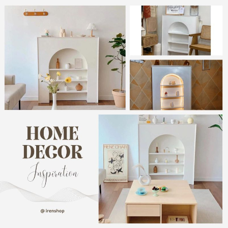 TERMURAH rak perapian ala Korea mini rak perapian aesthetic