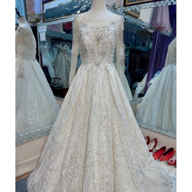 Gaun Pengantin Preloved