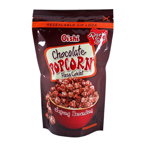 

DISKON SPESIAL Oishi Popcorn coklat Camilan Snack Jagung Pop Corn Coklat 1 Gram murah