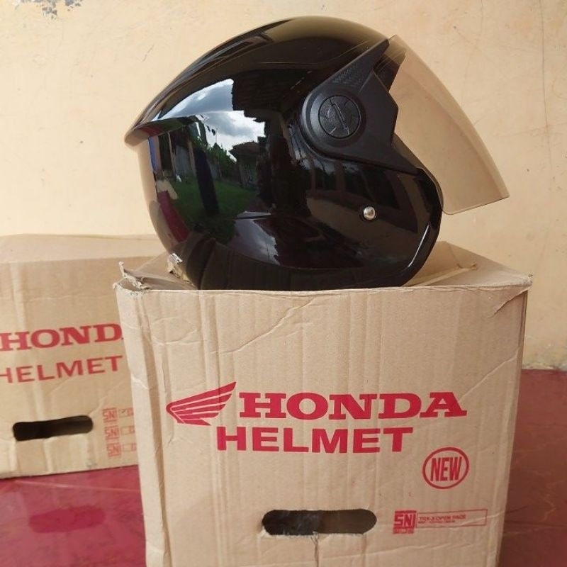 Helm Honda Bawaan Motor New Vario 2024 - Honda TRX3 Full Face Original