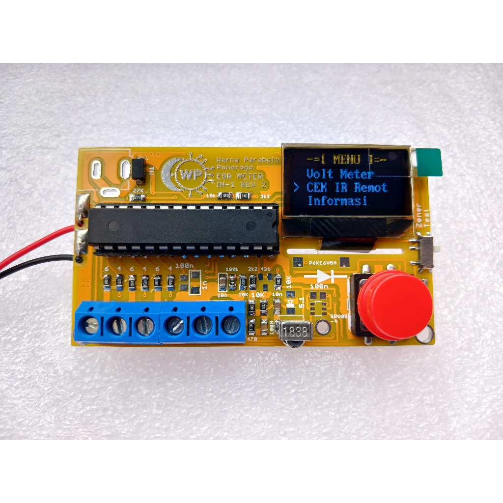 ESR METER DIGITAL VERSI LITE + FITUR LENGKAP DENGAN PROTEKSI TEGANGAN ELCO TERMURAH