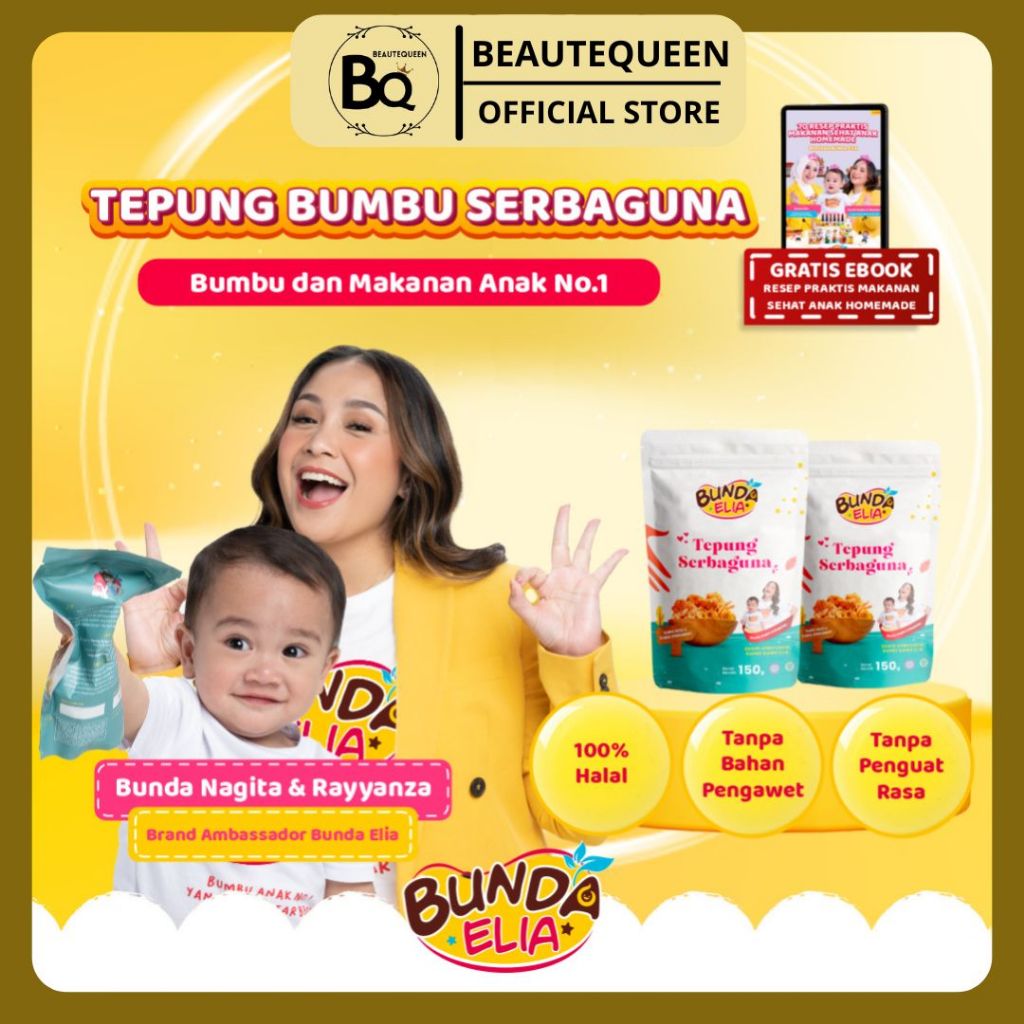 

TEPUNG SERBAGUNA ( BELI 2 GRATIS 1 VARIAN RANDOM ) Tepung Crispy Non MSG Non Pengawet / Tepung Bumbu Serbaguna Non MSG MPASI