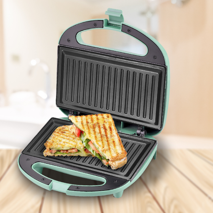 Pemanggang Roti Toaster Panggangan Roti Bakar listrik Alat Panggang Roti Sandwich Maker Toaster 750W