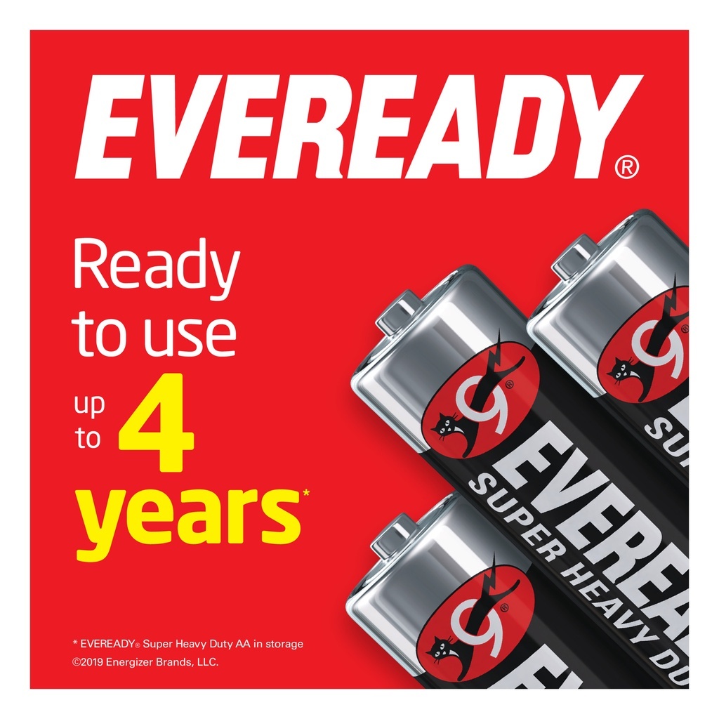 BATERAI EVEREADY AA AAA 1.5 V ISI 4 ORIGINAL BATTERY BATERE ELEKTRONIK MAINAN BATERAI A3 A2 (ISI 4)