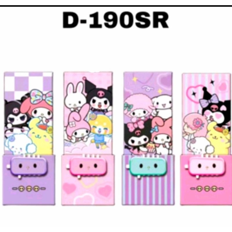 

Kotak Pensil Karton Berdiri Tingkat Pin kode Unik Kunci 3 Susun ada Cermin KAX190 D190SR Sanrio Kuromi