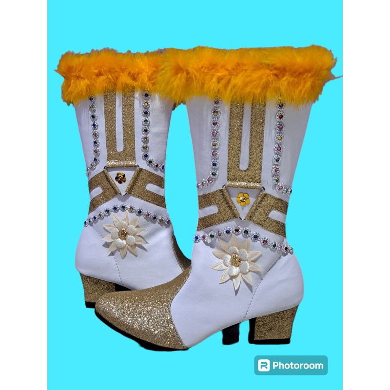 Sepatu Mayoret Putih Gold