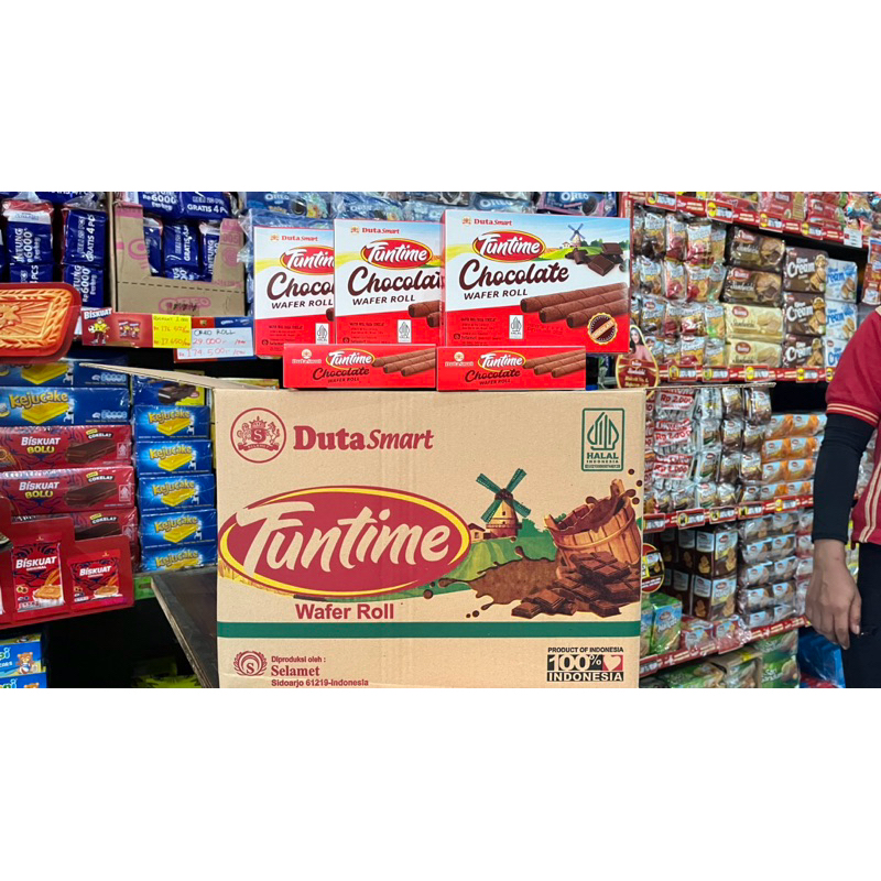 

DUTA WAFER ROLL FUNTIME ISI 24 100gr