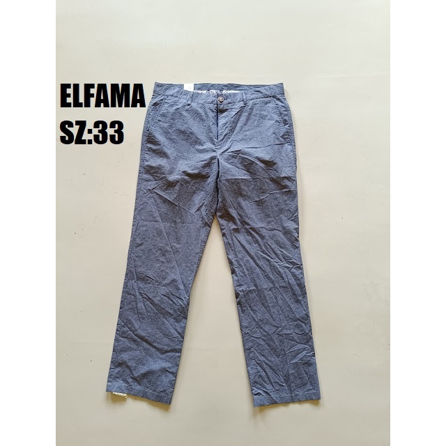 CELANA PANJANG CHINO ELFAMA SIZE 33 ANTONJEANS 572X