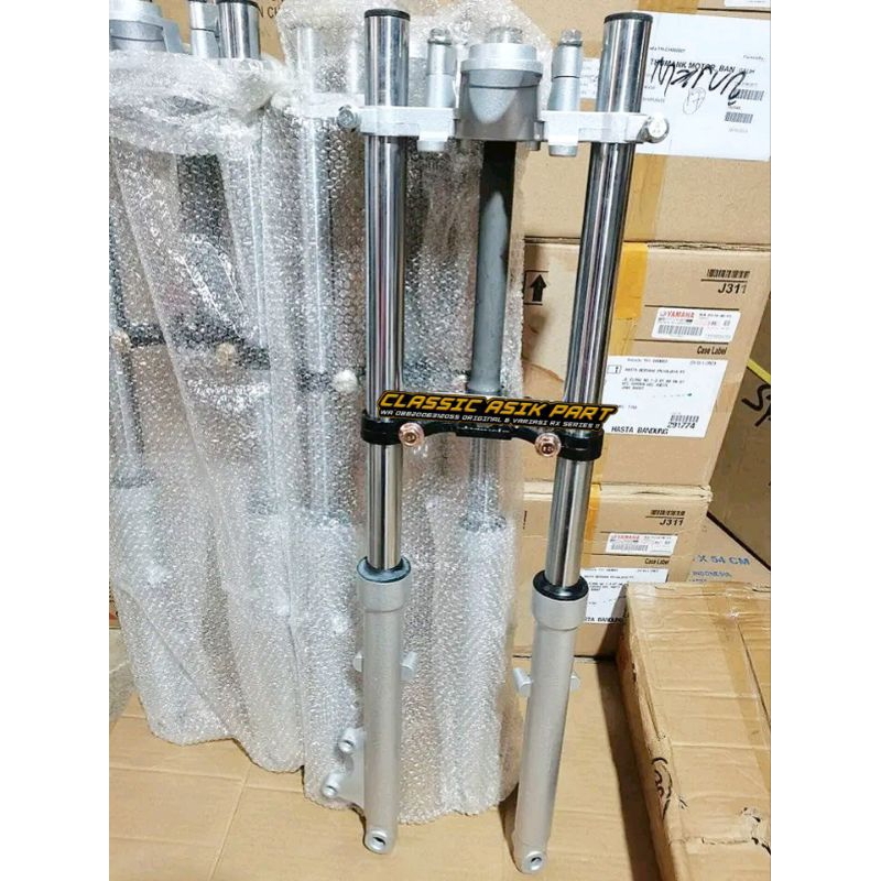 Shock  sok depan rx king new silver Shock breaker depan rx king new set