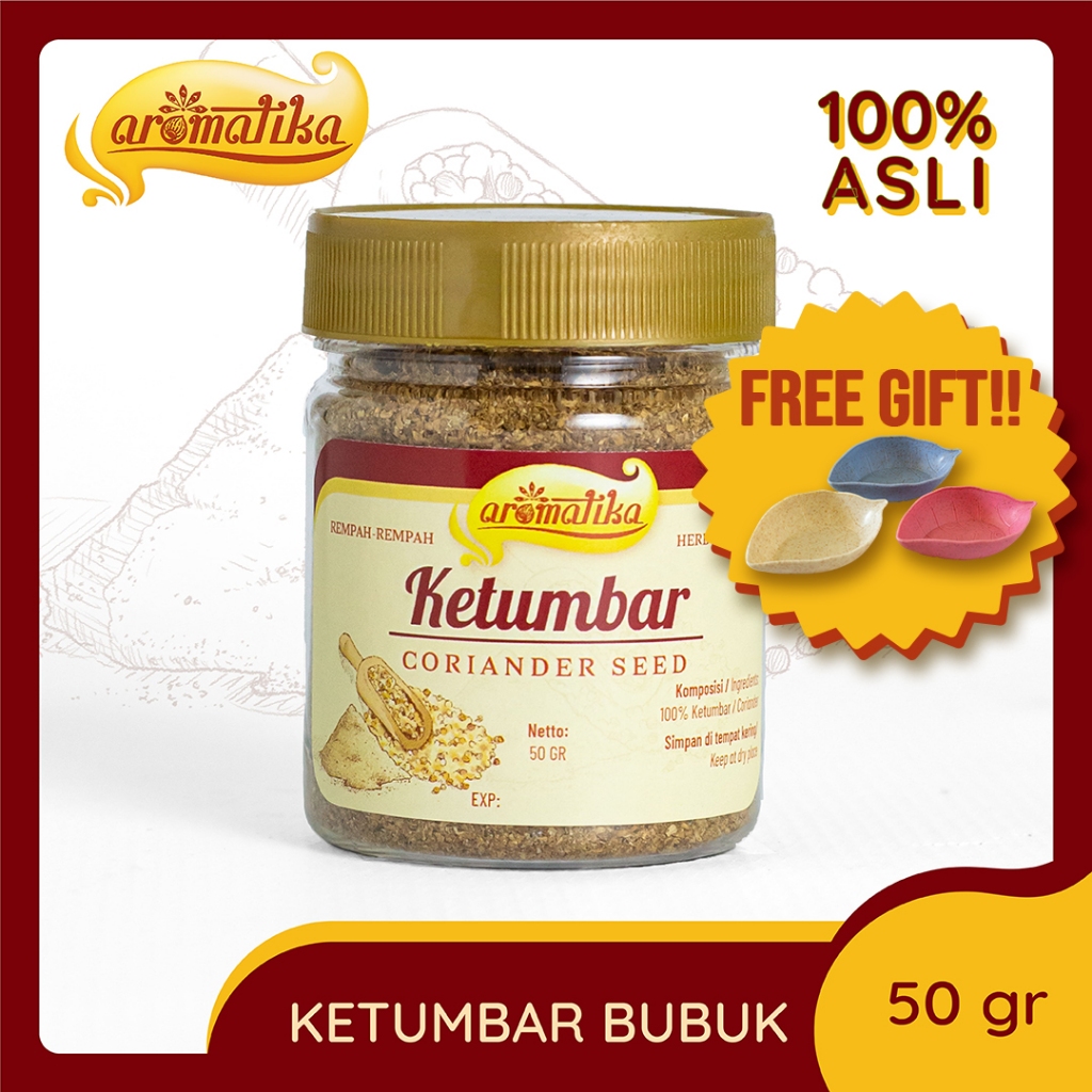 

[Gratis Tempat Sambal Cantik] Ketumbar Bubuk Aromatika (100% asli): Bubuk Ketumbar Wangi dan Gurih untuk Masakan Nikmat dan kaya Rempah