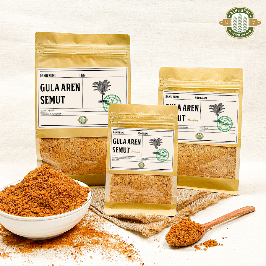

Gula Aren Semut / Gula Aren Bubuk / Palm Sugar 100% Organik - Grade A (Kualitas Expor)