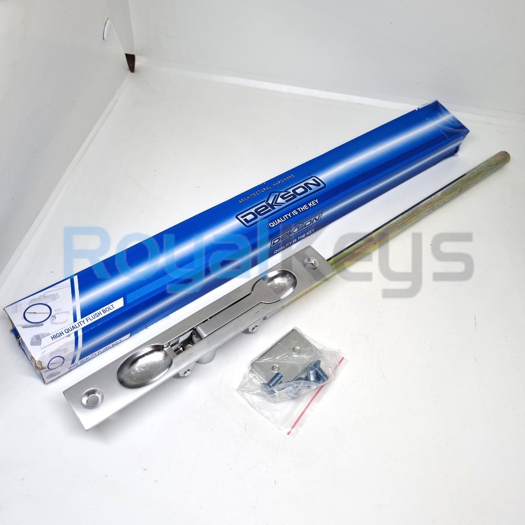 Flush Bolt Dekson Dekkson FB SQ501 270mm ZC Grendel Tanam Pintu Besi