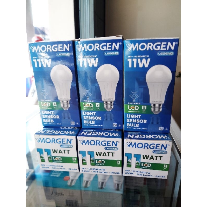 morgen LED light sensor bulb
