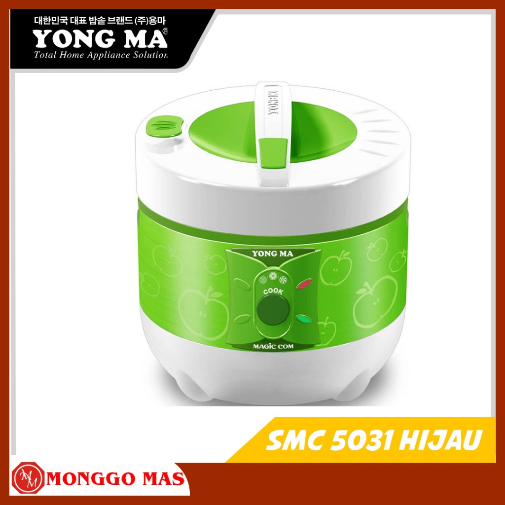 MAGIC COM RICE COOKER YONG MA SMC 5031 HIJAU