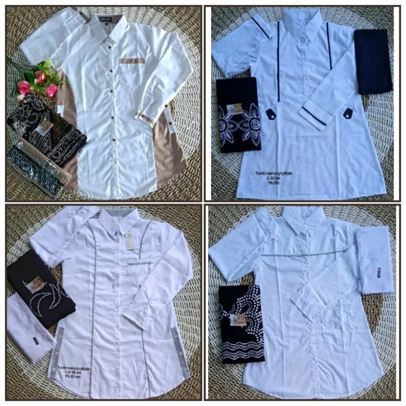 Baju Wanita Toyobo Ukuran M L XL | Baju Santri Toyobo | Baju Tunik Toyobo | Atasan Tunik Toyobo | Tu