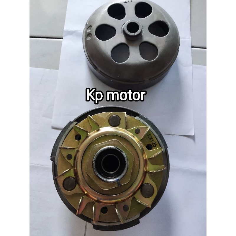 PULLEY POLY assy komplit kampas ganda vespa LX 125 2021