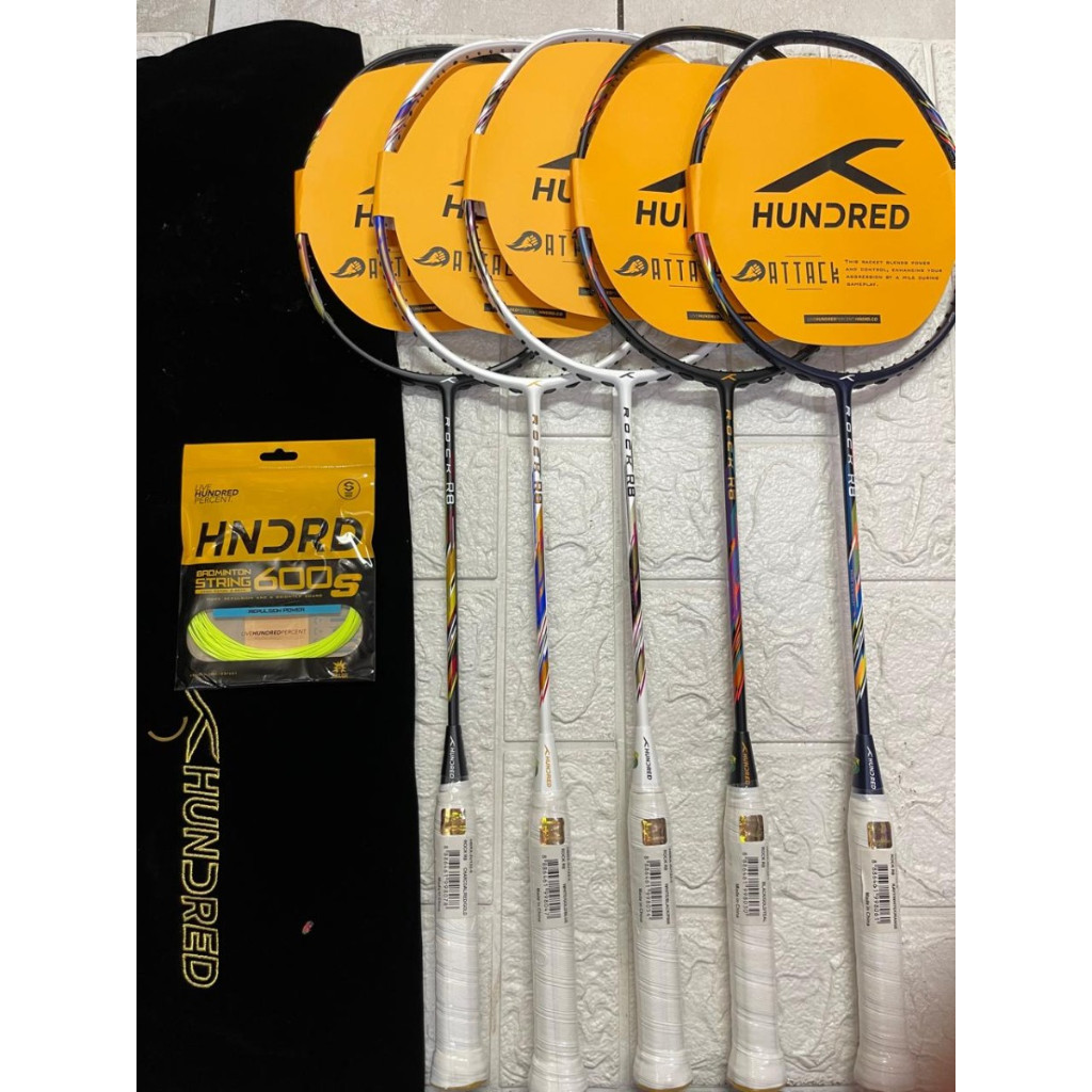 Raket Badminton HNDRD HUNDRED ROCK R8 ORIGINAL
