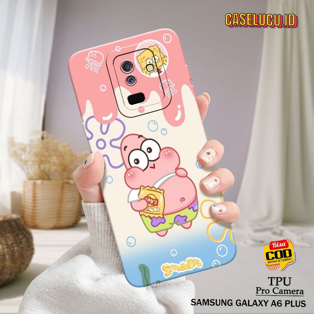 Casing Hp Samsung A6 Plus Terbaru - Case Lucu - Case Samsung A6 Plus - Fashion Case Kartun - Soft Ca