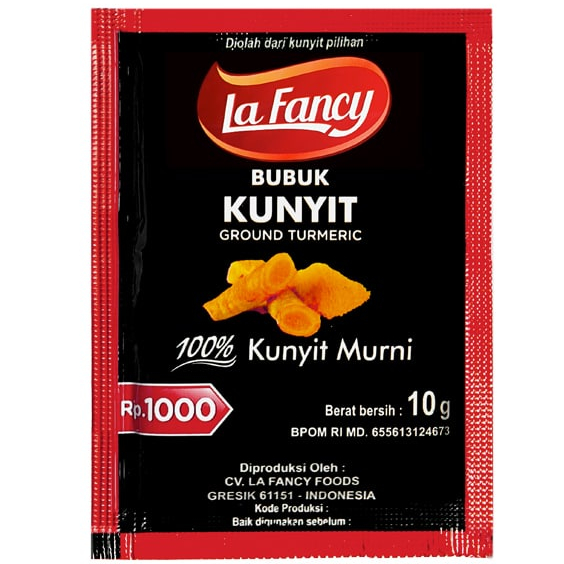 

La Fancy Foods Kunyit Bubuk 100% Murni 10g