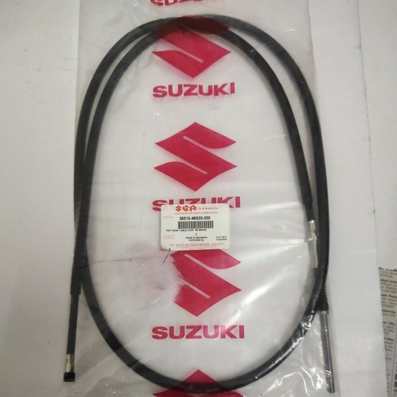 Kabel REM SUZUKI asli 58510-46G00-000 untuk motor SPIN