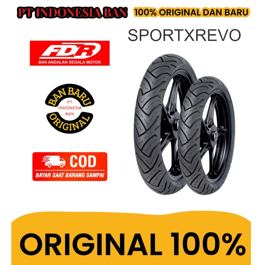 BAN LUAR FDR 140/70-14 SPORTXREVO TUBLESS AEROX