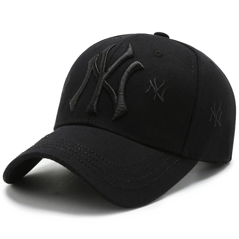 Topi Baseball NY Pria Wanita Baseball Cap NY Topi Baseball Polos besar kecil