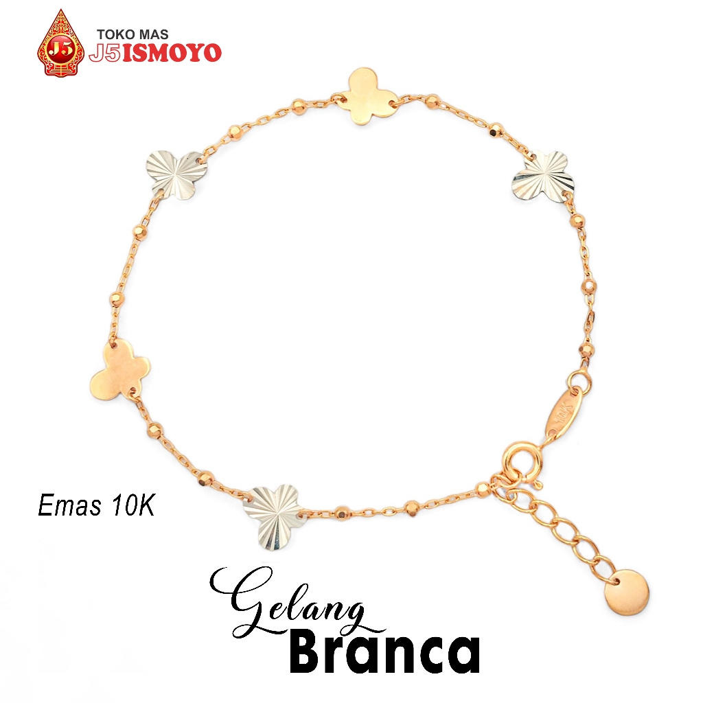 J5Ismoyo Gelang Emas Model Rantai Variasi Toys Branca