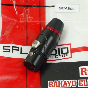 JACK CONTRA CANON XLR SPL AUDIO GCA 800 - GCA 900