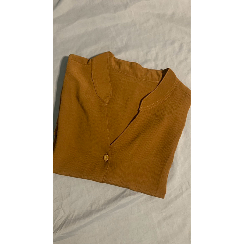 [Preloved] Blouse Coklat