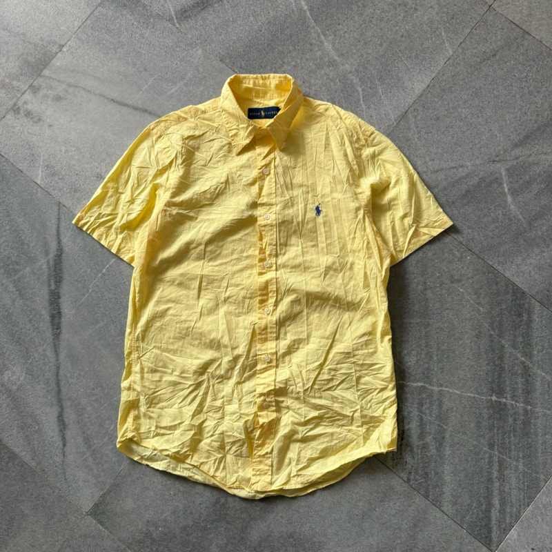 borongan kemeja POLO Ralph Lauren second origjnal polos Salur preloved