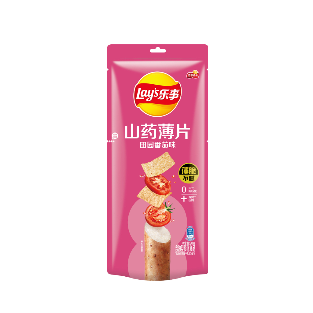 

LAY'S GARDEN TOMATO YAM CHIPS 80G