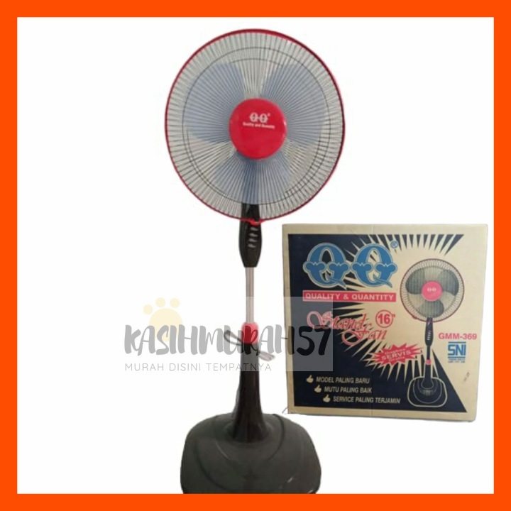 KIPAS QQ GMM-369 / KIPAS ANGIN LISTRIK 16INC / KIPAS ANGIN BERDIRI QQ GMM 369 STAND FAN / KIPAS ANGI