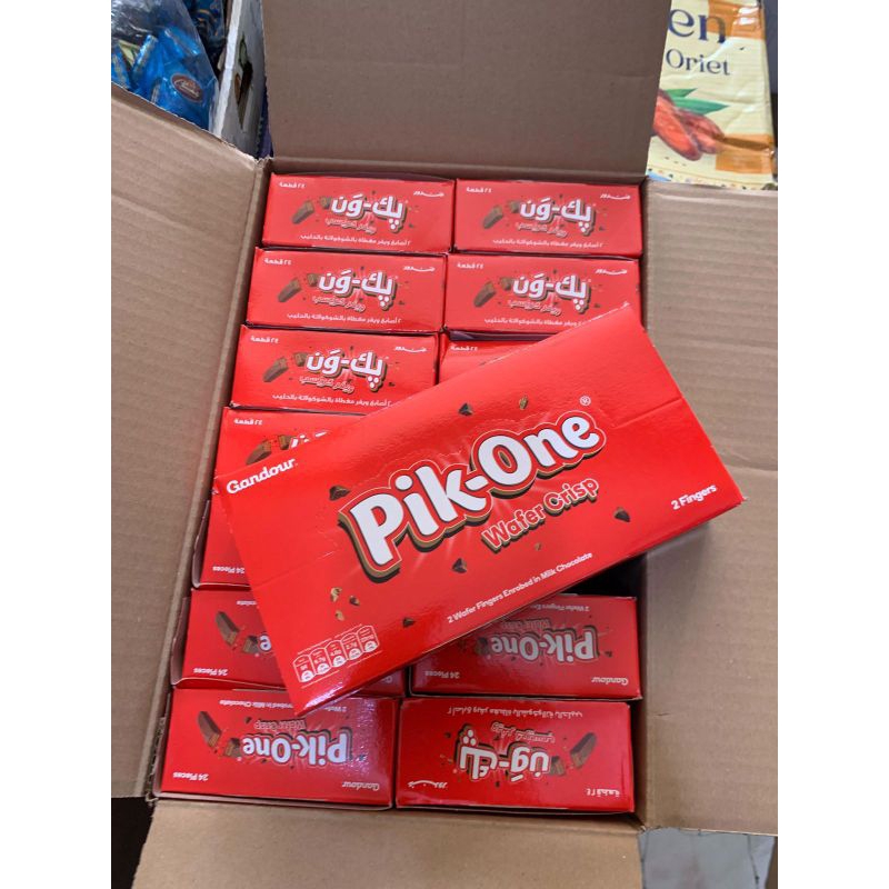 

Biskuit Pik-One Coklat Caramel 1 Box
