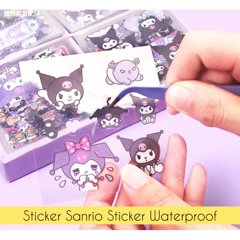 

sticker sanrio isi 100lembar / sticker kekinian /sticker momo