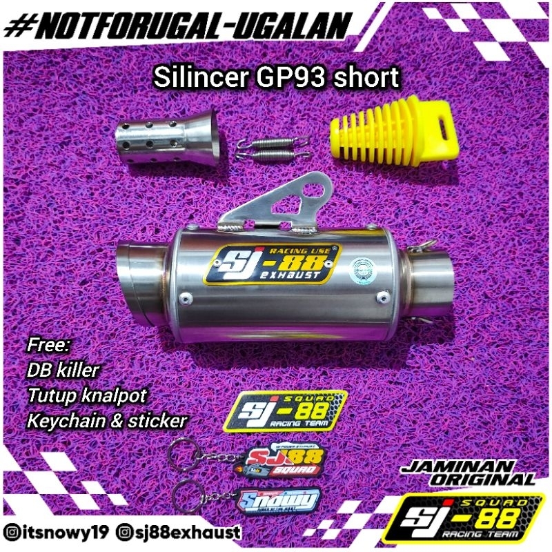 Silincer SJ88 GP93 Stainless