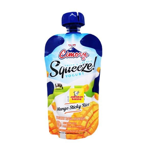 

Cimory Squeeze Yogurt Mango Sticky Rice [120gr]