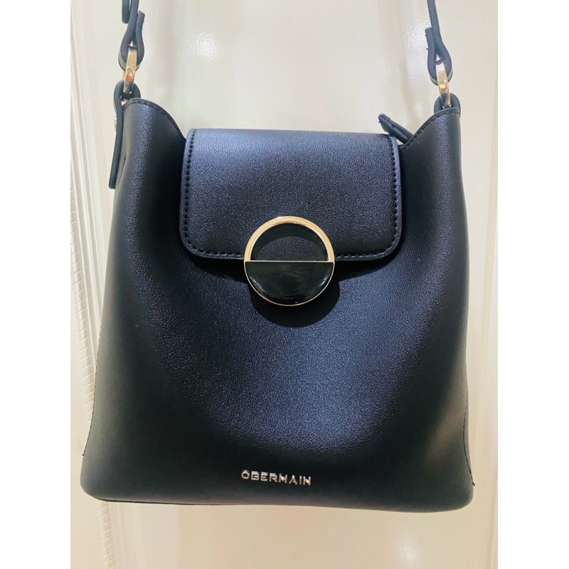 Preloved Obermain bag | Tas obermain hitam