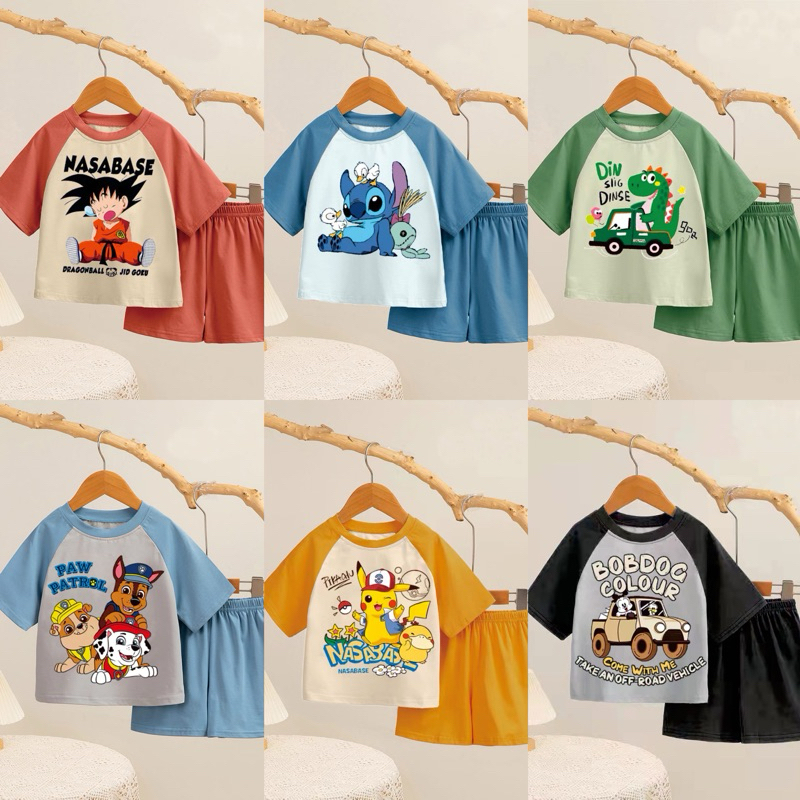 SET OVERSIZE JIJIBEIER BAJU ANAK ORGANIK IMPORT