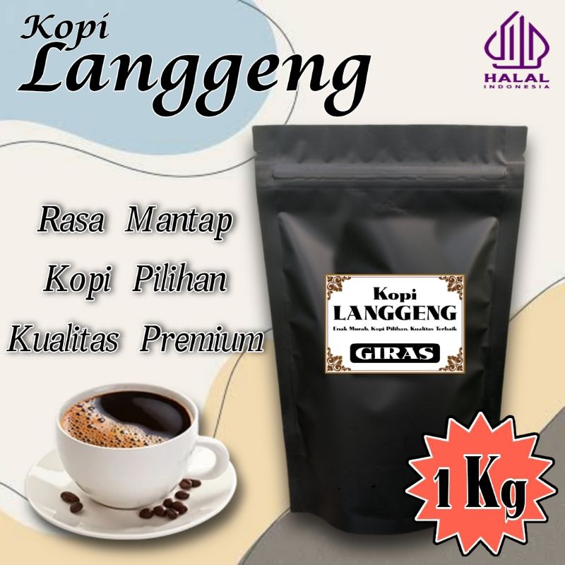 

Bubuk Kopi Giras 1kg .Kopi Premium Giras Jawa. KOPI LANGGENG