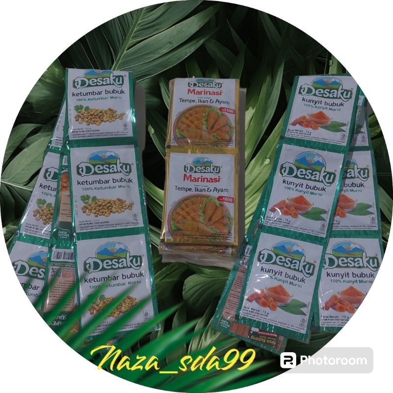 

DESAKU* Ketumbar bubuk desaku, Kunyit bubuk desaku dan Bumbu Marinasi