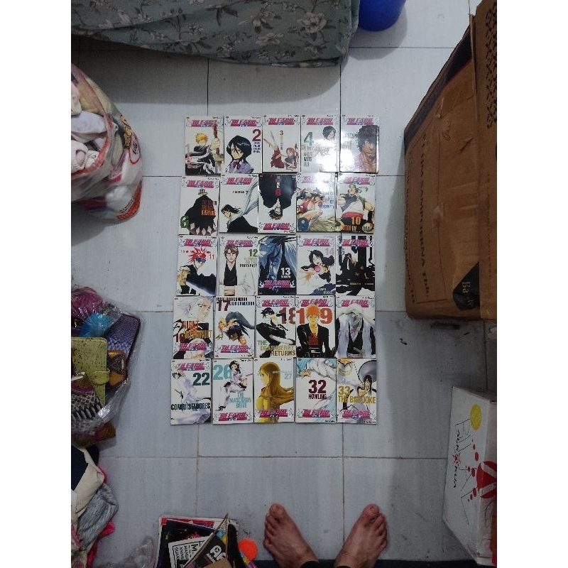 

Komik Bleach set vol 1 - 20 22, 26 27 32 33