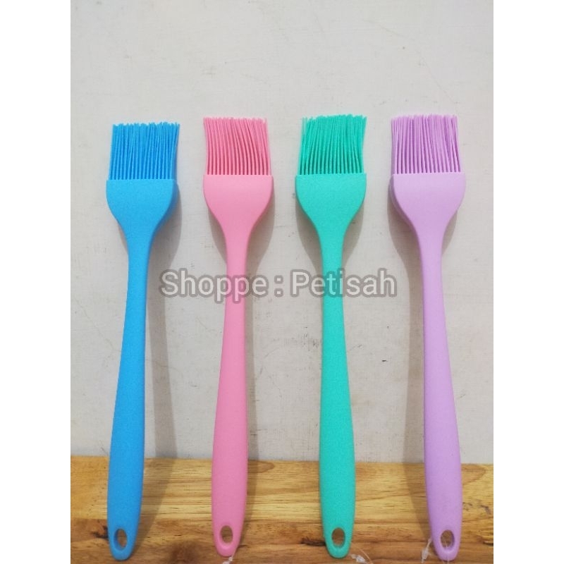 Kuas Silikon Besar Tahan Panas Senyawa / Kuas Silicon Besar / Kuas Kue / Kuas Mentega / Kuas Roti / 