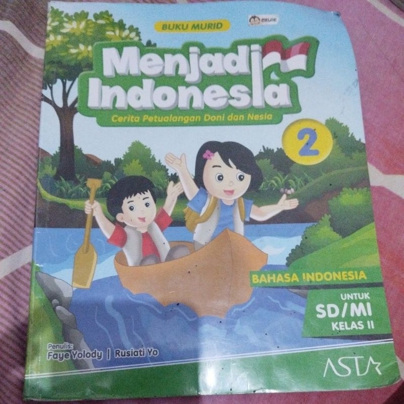 

buku cetak menjadi indonesia kelas 2sd