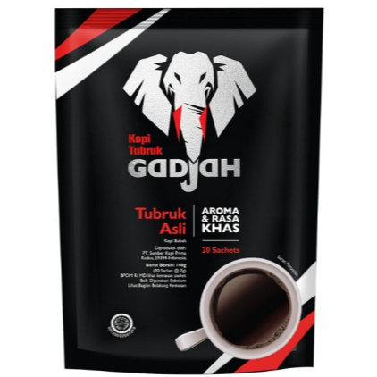 

Kopi Tubruk Gadjah Asli Pouch 60 Gr, Kopi Indonesia, Kopi Tubruk, Kopi Premium